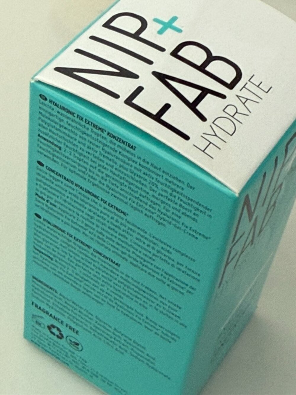 NEW in Box "Nip+FAB" Hyaluronic Fix Extreme Concentrate – Full Size